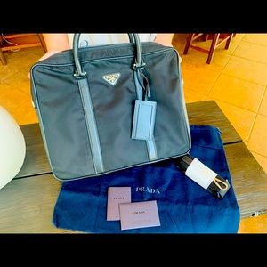 Prada Briefcase Tessuto Saffi